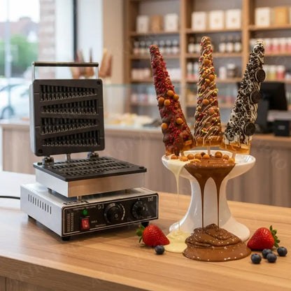 ✔ Machine à Gaufres Sapin : Votre Clé pour des Ventes de Noël Exceptionnelles