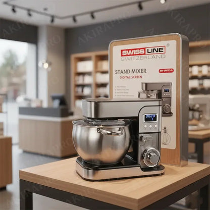 Pétrin Digital 9 L en acier inoxydable (Robot)